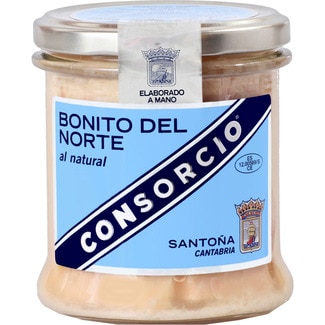 bonito del norte al natural tarro 200 g neto escurrido - Consorcio