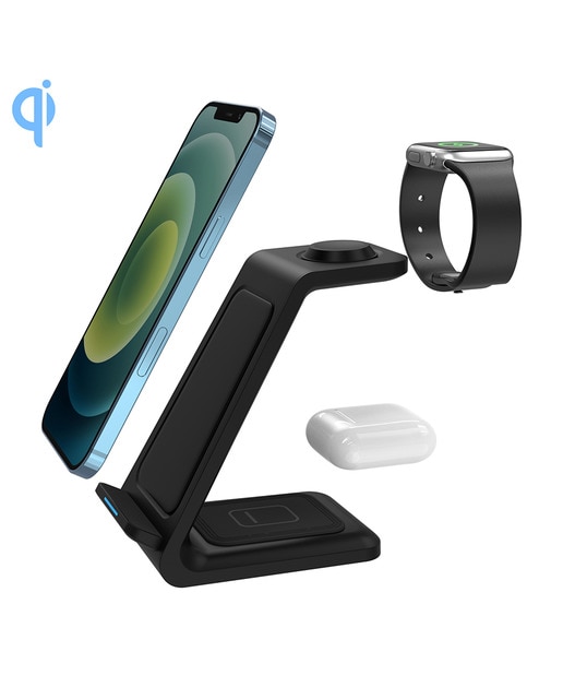 Imagen 0 de Estación de carga 3 en 1 de 15w