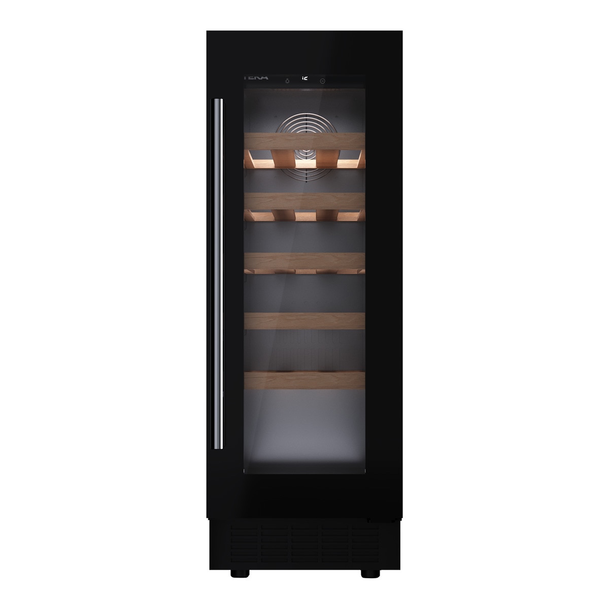Vinoteca Teka con capacidad para 20 botellas - RVU 10020 Cristal negro-2
