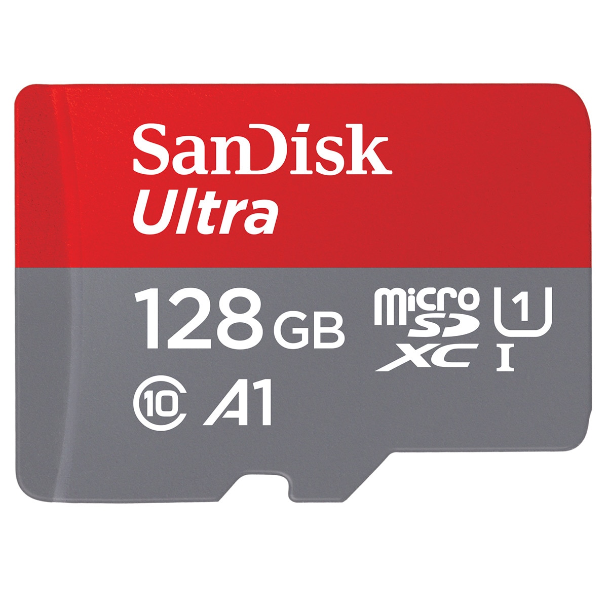 Cartão de Memória SanDisk Ultra MicroSDXC 128GB Vermelho / Cinzento-1