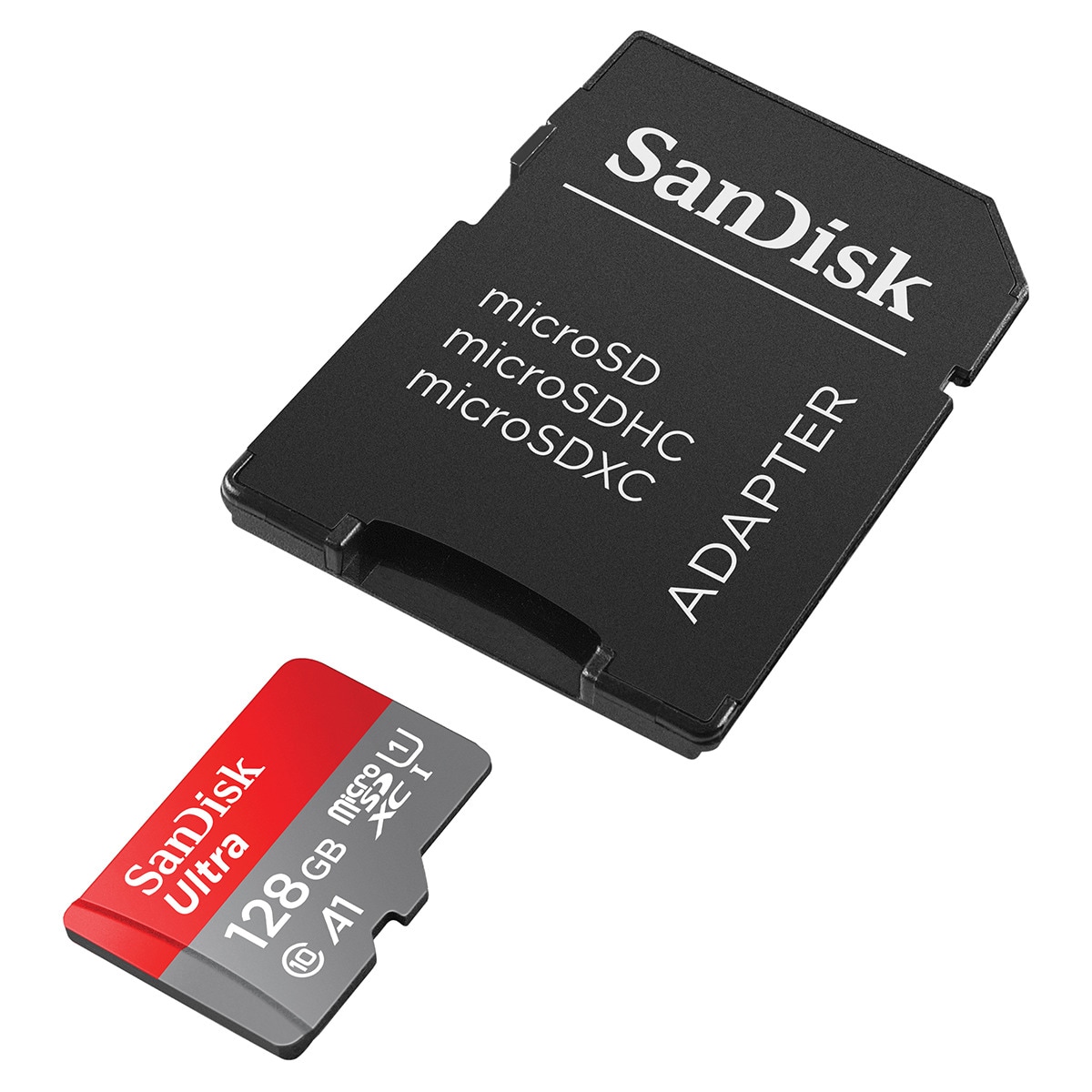 Cartão de Memória SanDisk Ultra MicroSDXC 128GB Vermelho / Cinzento-4