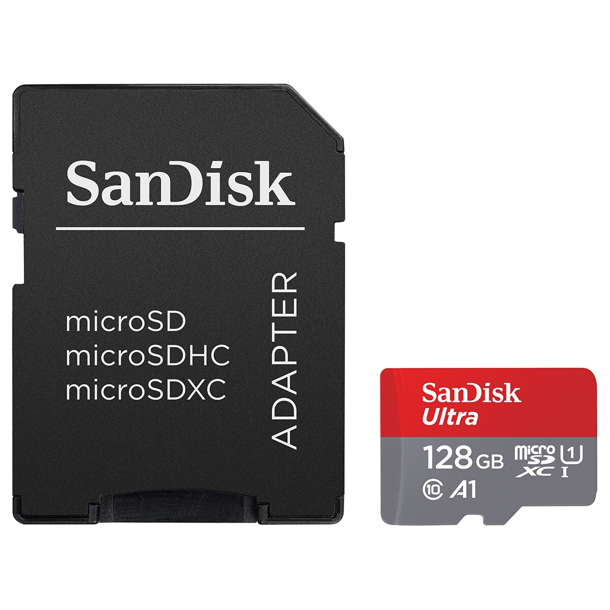 Cartão de Memória SanDisk Ultra MicroSDXC 128GB Vermelho / Cinzento-3