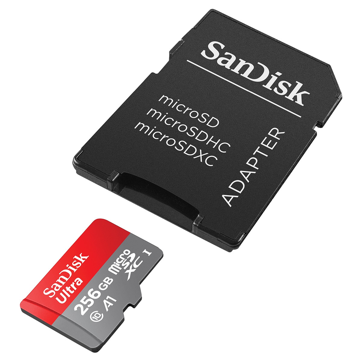 Cartão de Memória SanDisk Ultra MicroSDXC 256GB Vermelho / Cinzento-4
