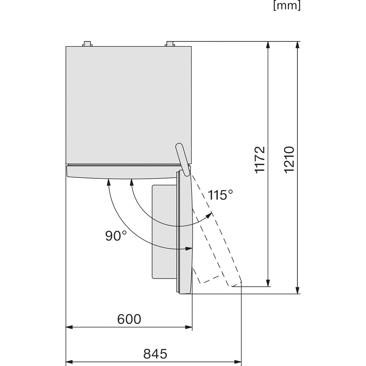 Frigorífico Combinado Miele KFN 4374 ED el No Frost DailyFresh ExtraCool e de 186 cm - Prata LookInox-9