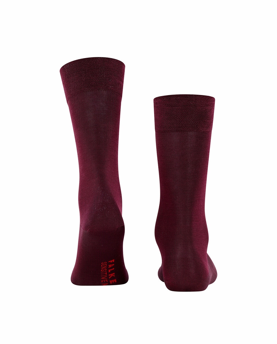 Imagen 3 de Souquet liso sensitive algodón orgánico - Falke - Rojo Rojo