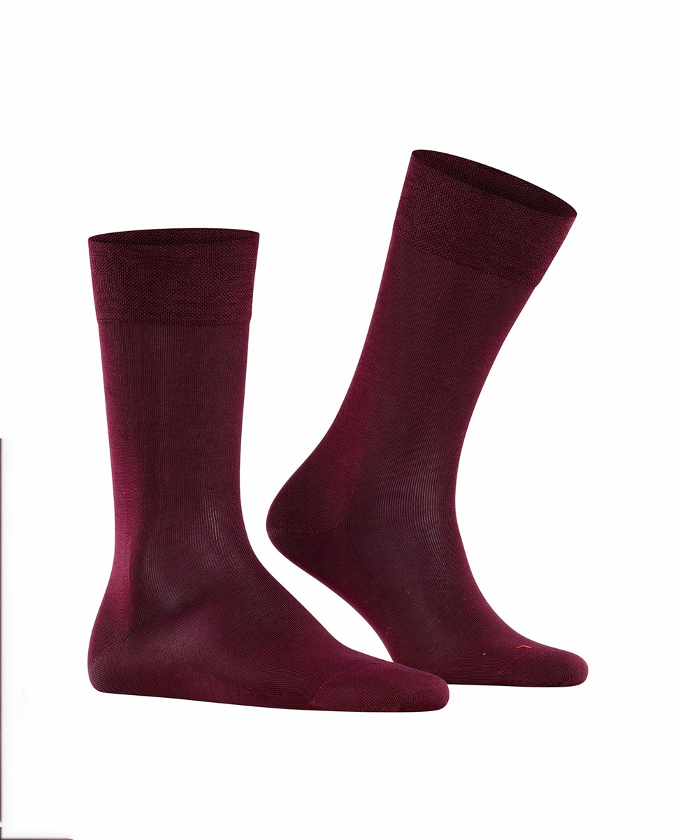 Calcetines De Hombre FALKE Firenze - Algodón Merino, Costura Plana, Tallas 39-46, Colores Elegantes
