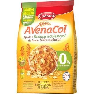 galleta de avena 0% azúcares paquete 250 g - Cuetara Avenacol