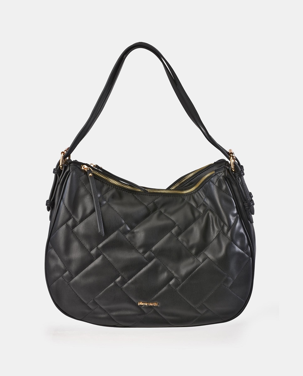 Grand sac cabas matelassé zippé