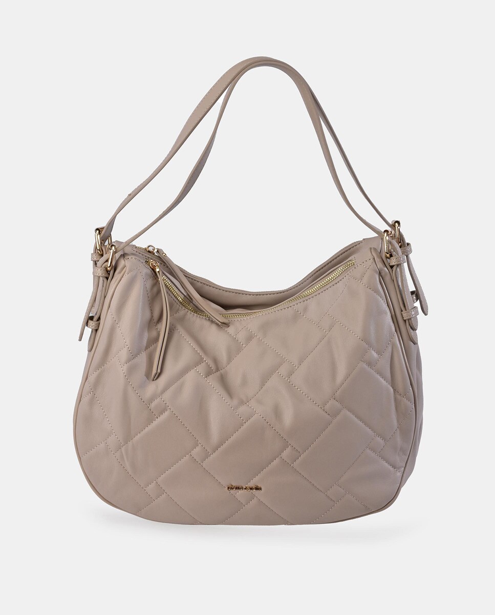 Grand sac cabas matelassé zippé