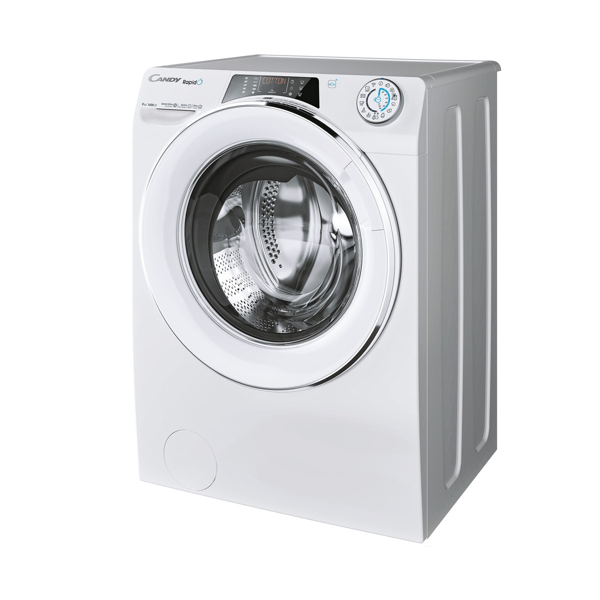 Lavadora Candy 9 kg / 1.400 rpm con WIFI RapidÓ  - RO 1496DWMCT/1-S Blanco-4