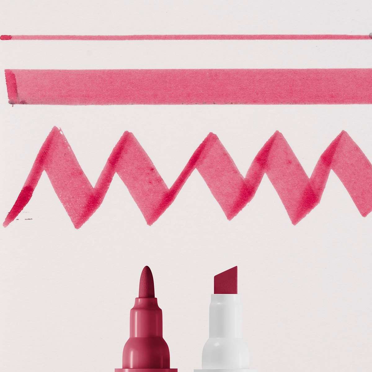Caneta alimentar Ecoline Talens de ponta dupla castanho avermelhado Vermelho-3