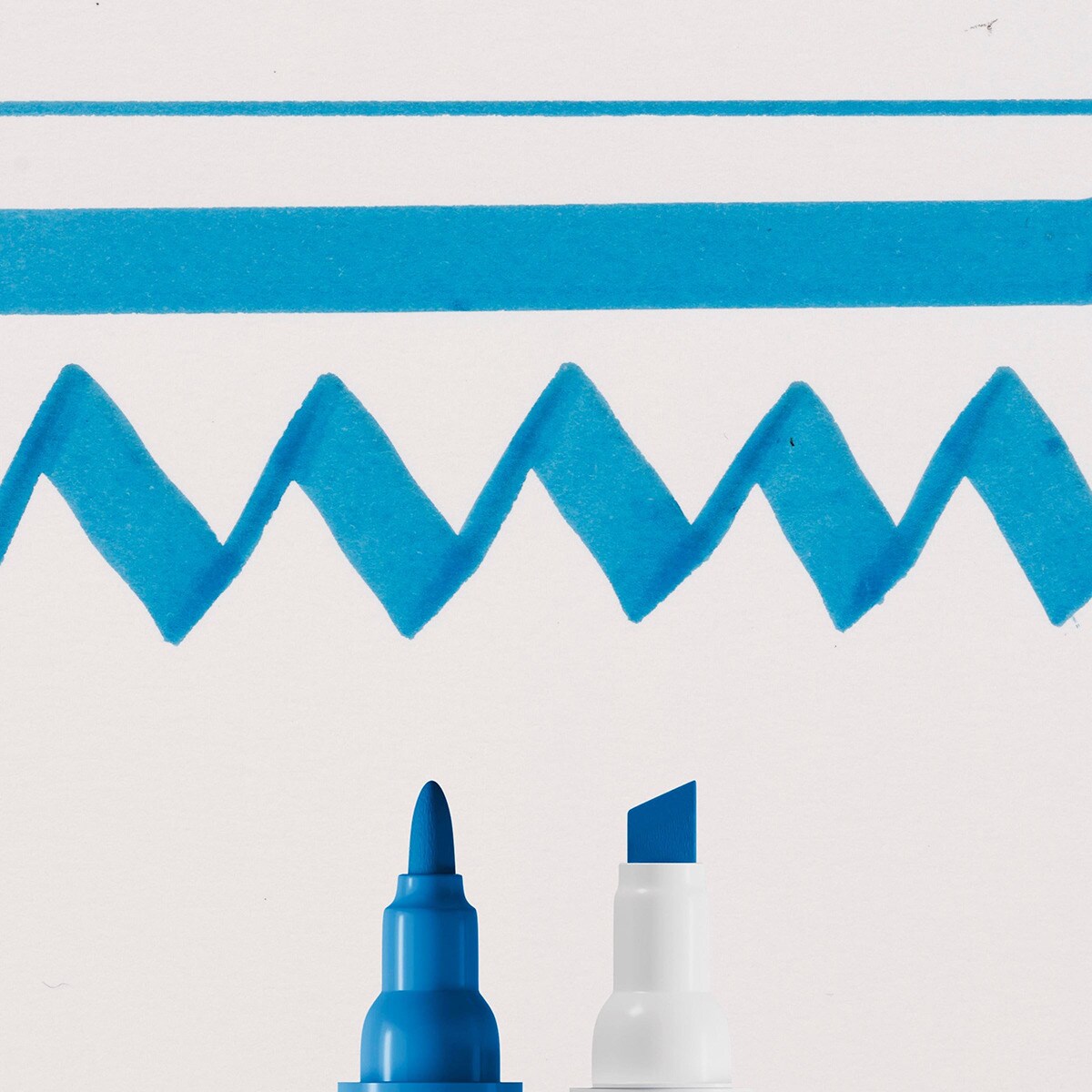 Caneta alimentar Ecoline Talens de ponta dupla azul ultramarino escuro Azul-escuro-3