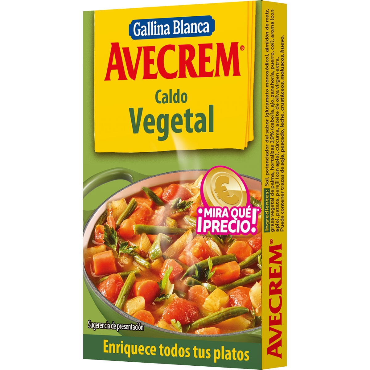 caldo vegetal pastillas estuche 80 g