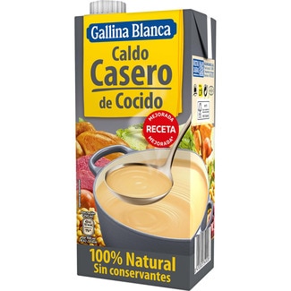 caldo de cocido casero 100% natural envase 1 l - Gallina Blanca