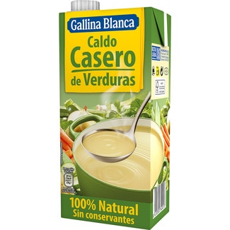 caldo de verduras casero 100% natural envase 1 l - Gallina Blanca