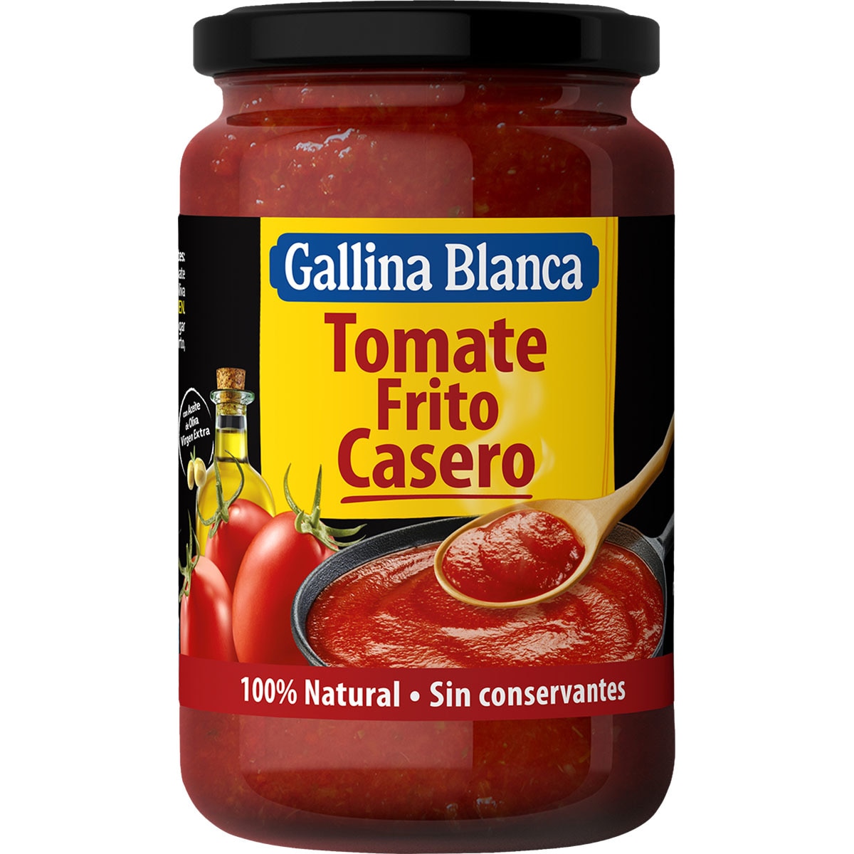 tomate frito casero sin gluten frasco 325 g