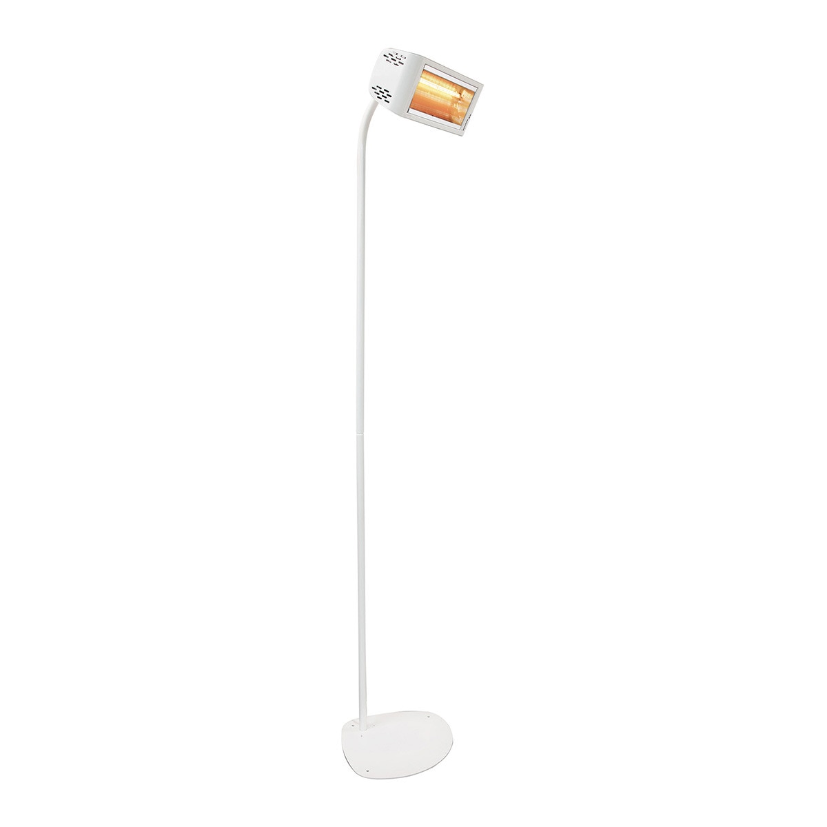 Calefactor Eléctrico Infrarrojos Exterior Heliosa 44 con Pie Blanco-2