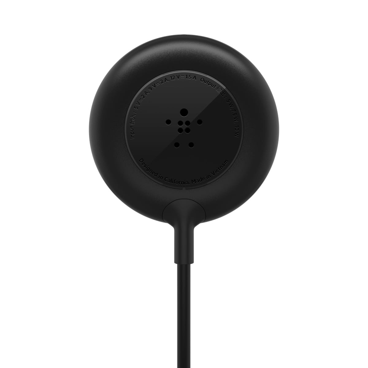 Base de carga magnética Belkin portátil 7,5 W Negro-2