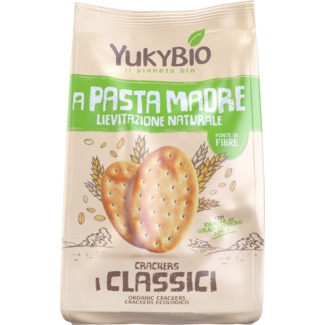 Crackers Clássicas Bio embalagem 250 g - Yukibio