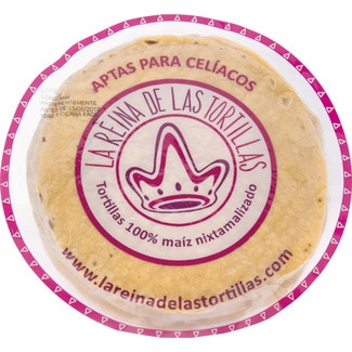 tortillas 100% maíz paquete 310 g - La Reina De Las Tortillas