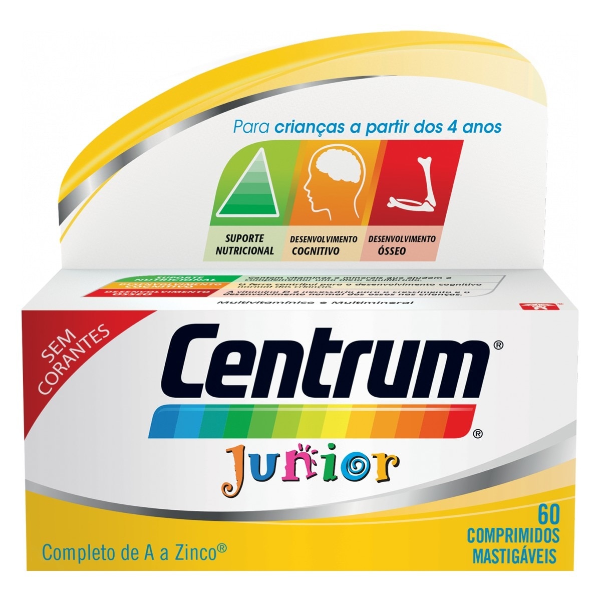 Imagem 0 de Suplemento Alimentar Centrum Junior 60 Cápsulas Centrum