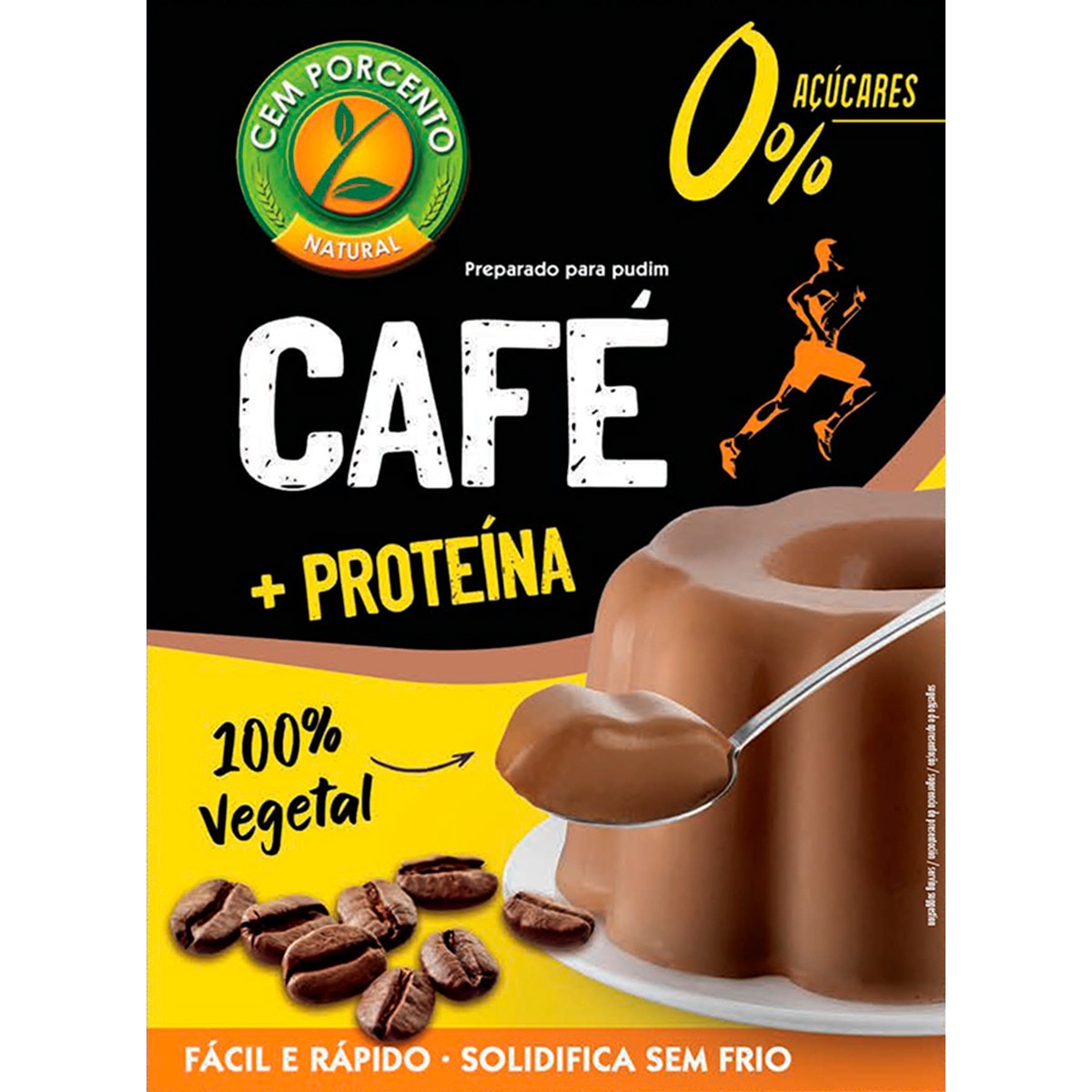 Pudim sem Açúcar de Café embalagem 70 g