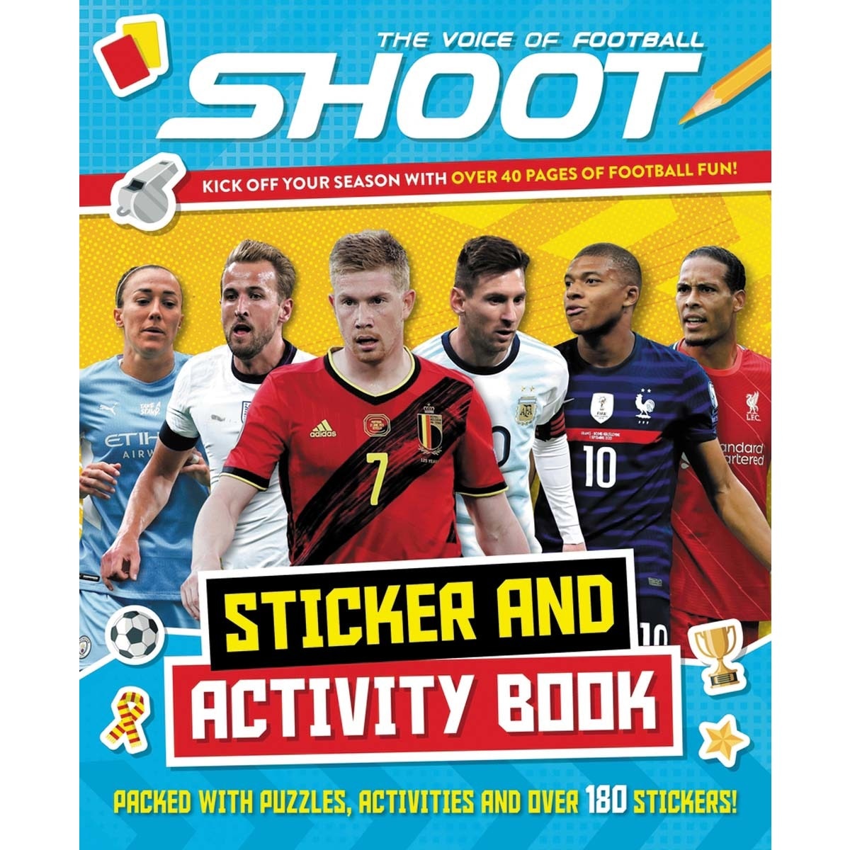 Shoot.Sticker and activity book 1