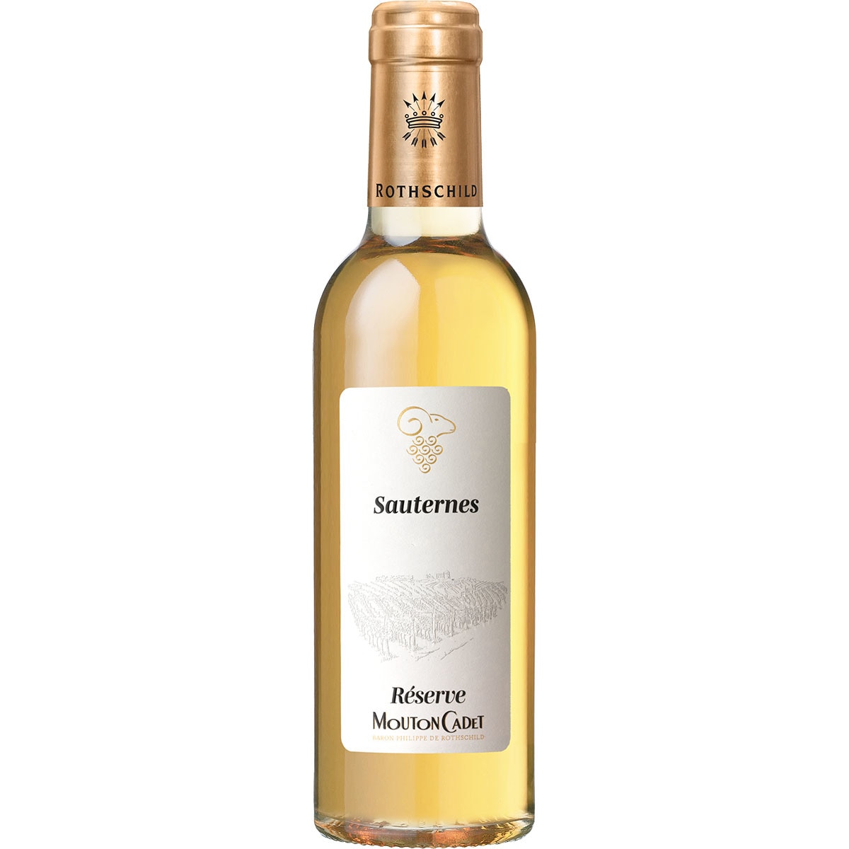 Sauternes vino blanco dulce Francia Burdeos botella 37,5 cl