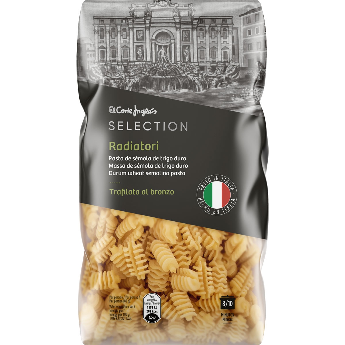 radiatori paquete 500 g