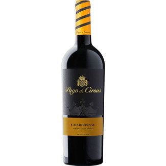 vino blanco chardonnay fermentado en barrica DO Navarra botella 75 cl - Pago De Cirsus