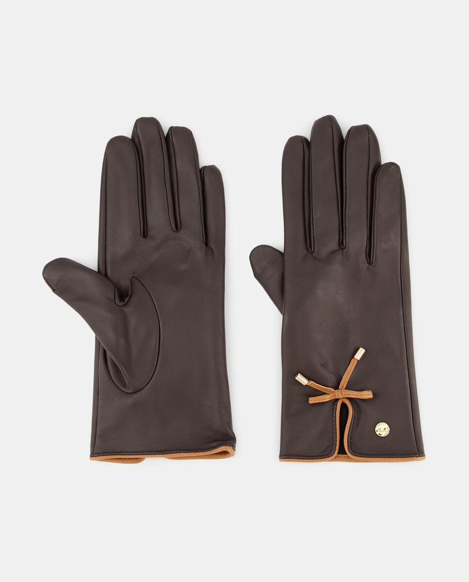 Gants avec n?ud