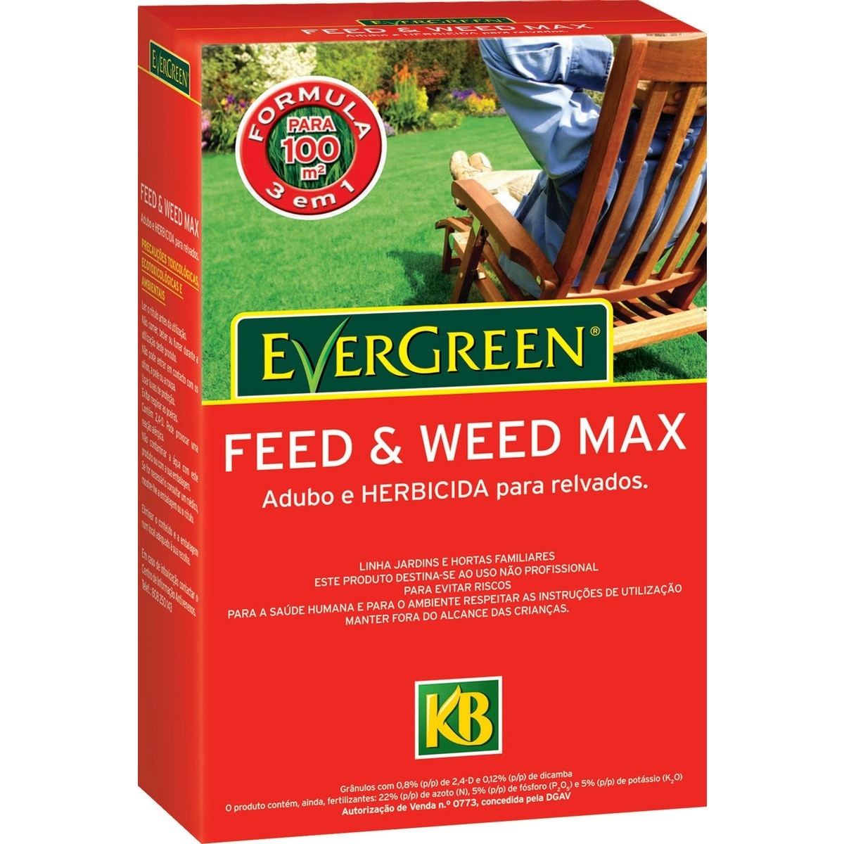 Adubo Herbicida Feed&Weed Para Relvados 1