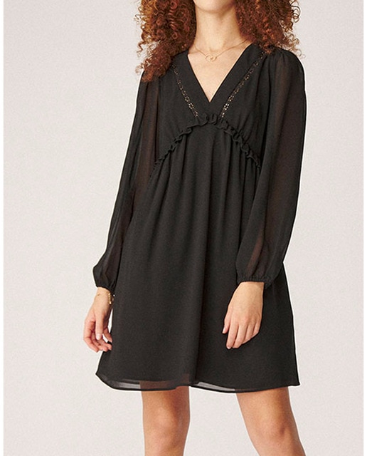 Imagen 0 de Vestido corto manga