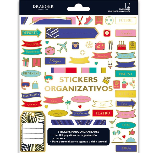 Imagen 0 de Cuaderno Pegatinas Organizativas Draeger