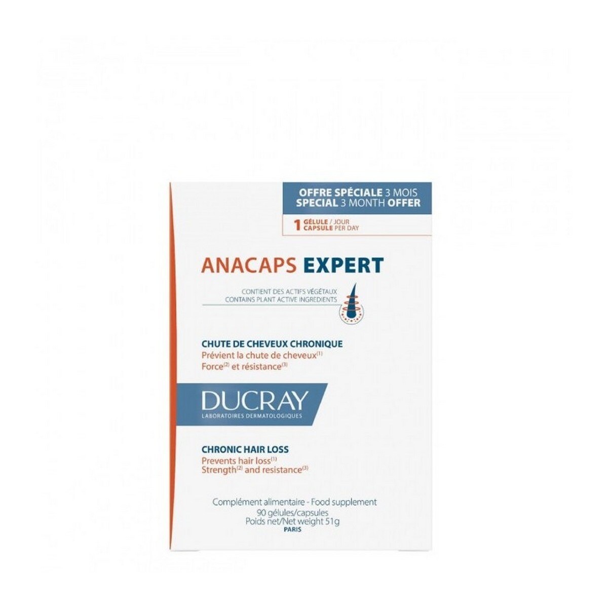 Suplemento Alimentar Anacaps Expert - 30 cápsulas 1