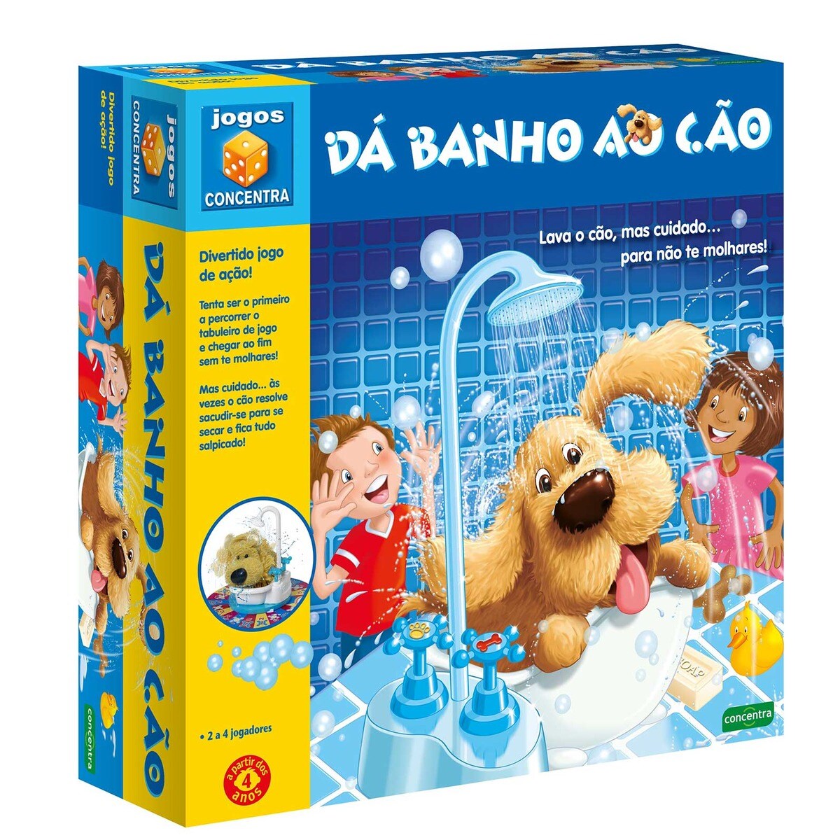 Jogos Concentra - Dá Banho ao Cão 1