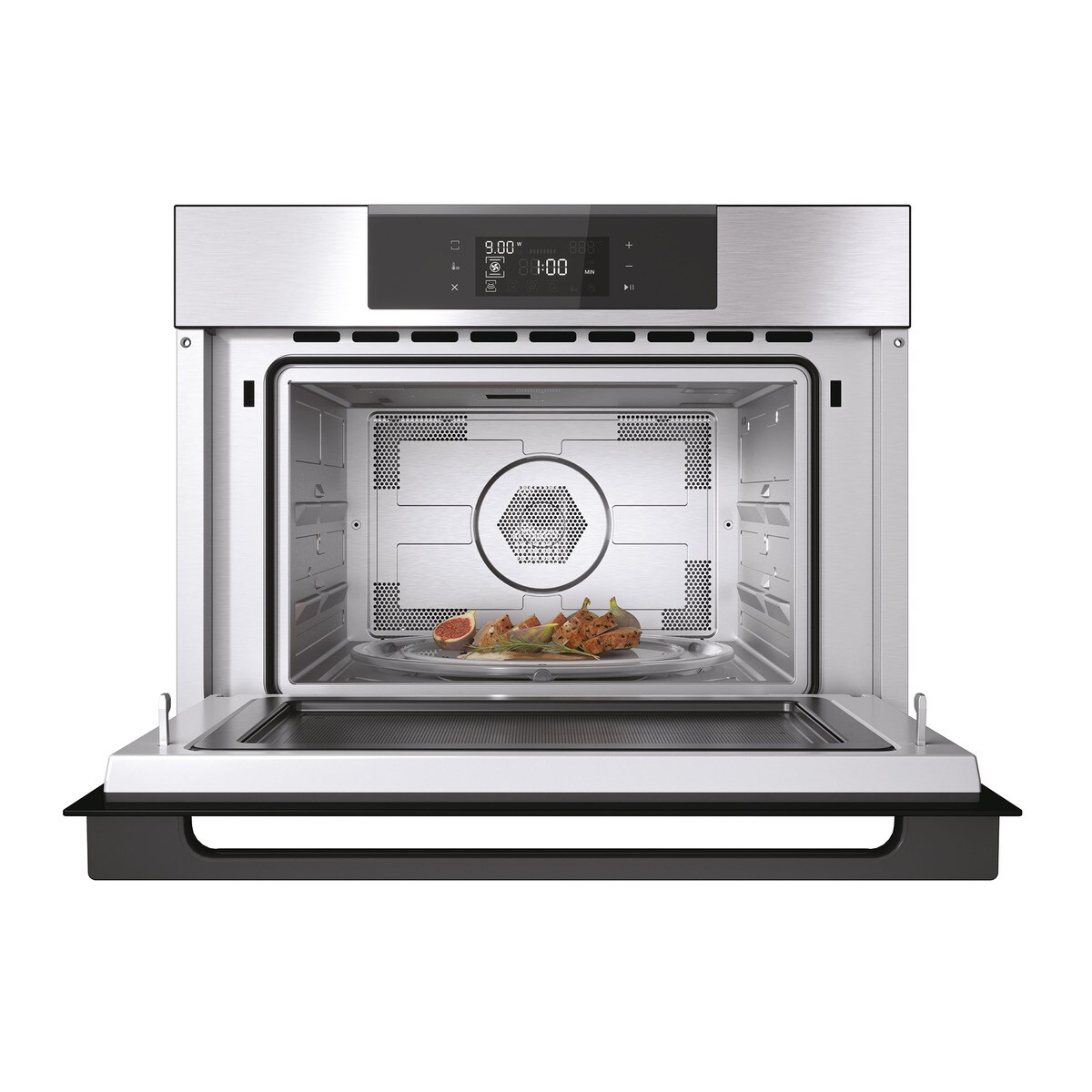 Hornos compactos Haier con función microondas - HWO45NB2H0X1 Gris-3