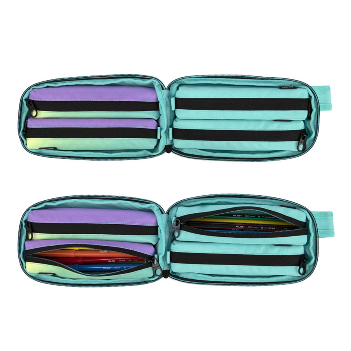 Kit de 4 Estojos com Conteúdo Sunset - Verde Verde-3