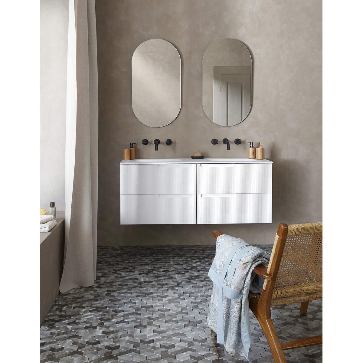 Dosificador de jabón para encimera Bamboo El Corte Inglés Bambú-5