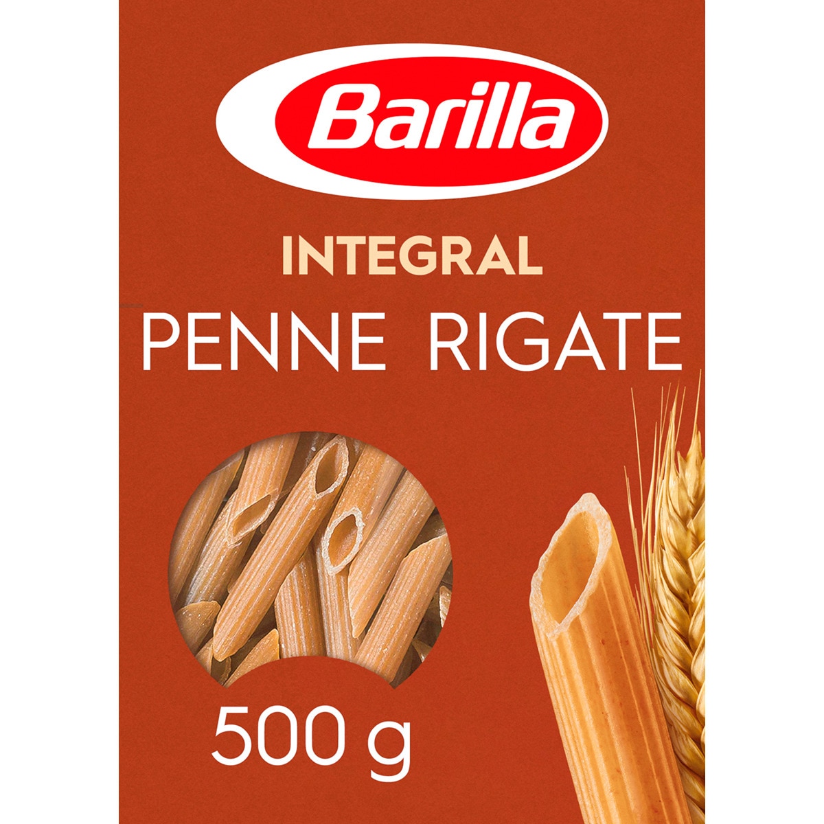 Massa Penne Rigate Integral embalagem 500 g