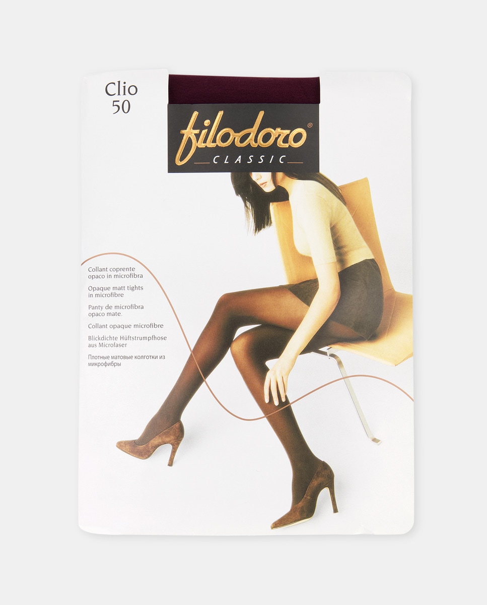 Collants Opacos Aveludados Roxo-2