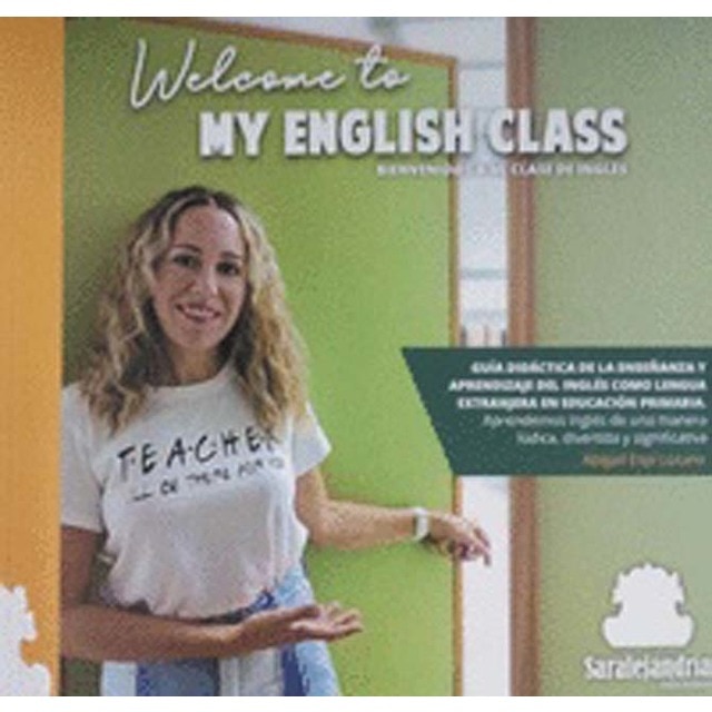 WELCOME TO MY ENGLISH CLASS (Capa mole com abas) 1