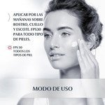 Hyaluron-Filler Antifalten-Creme für normale Haut oder Mischhaut mit LSF 30 und UVA-Schutz Schale 50 ml