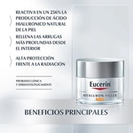 Hyaluron-Filler Antifalten-Creme für normale Haut oder Mischhaut mit LSF 30 und UVA-Schutz Schale 50 ml