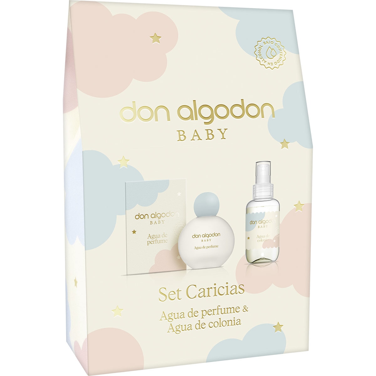 Baby set Caricias con agua de perfume y agua de colonia