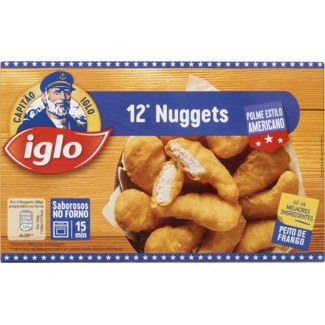 Nuggets de Peito de Frango 12 Unidades embalagem 220 g - Capitão Iglo