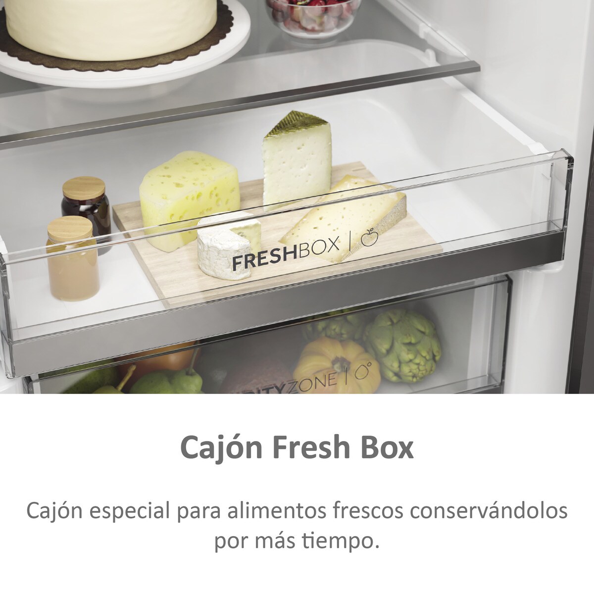 Frigorífico Combi Haier Total No Frost con WIFI 2 D - HDW3620DNPD Dark inox-12