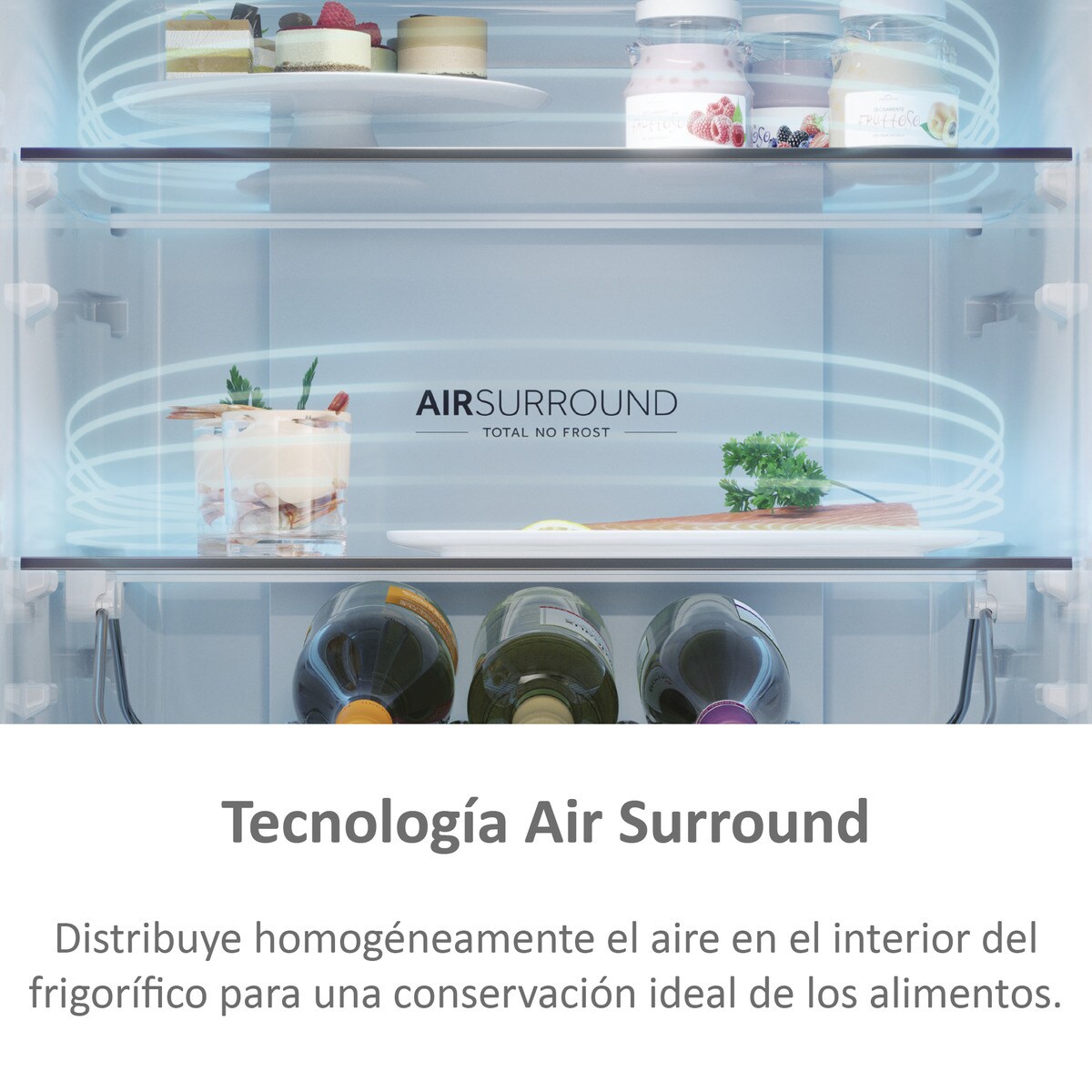 Frigorífico Combi Haier Total No Frost con WIFI 2 D - HDW3620DNPD Dark inox-10
