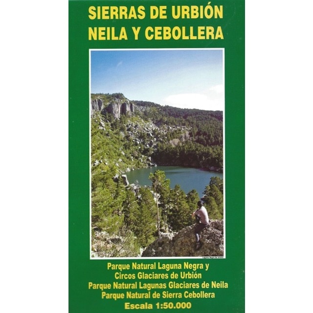 Imagem 0 de Sierras de urbion, neila y cebollera - mapa