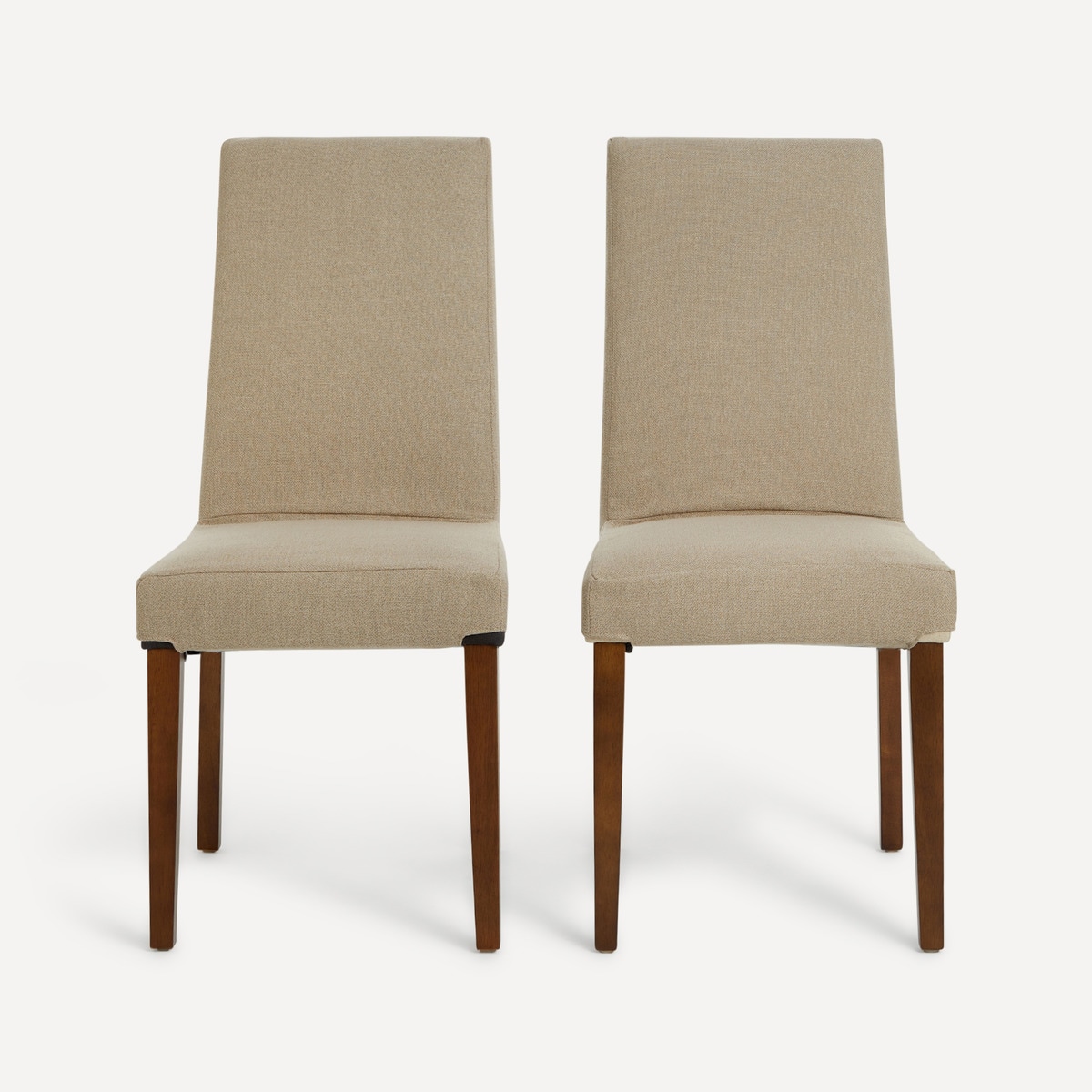 Conjunto de 2 Capas para Cadeira Bérgamo/Bege-1